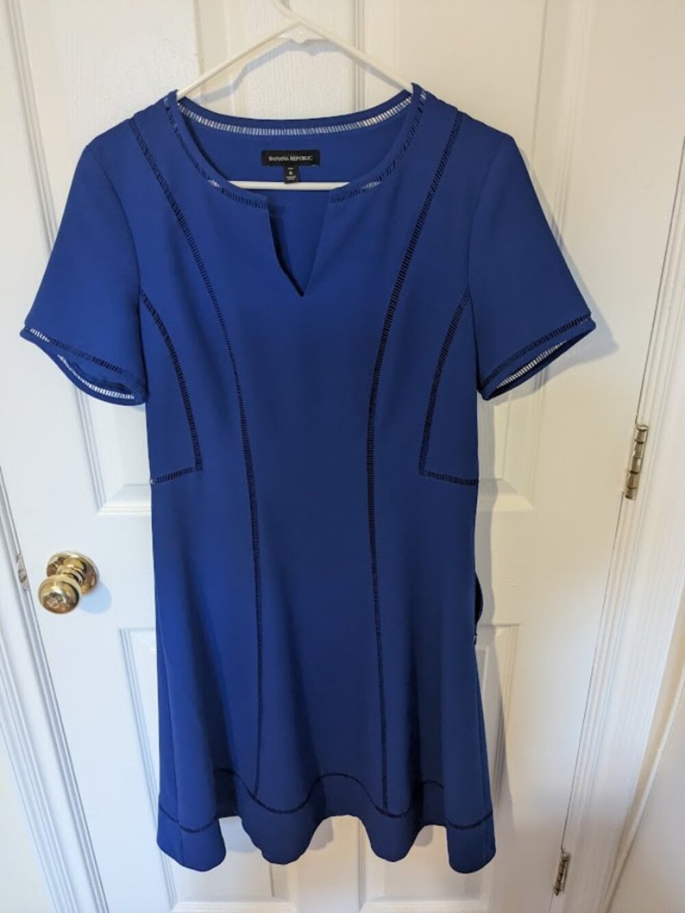 Banana Republic Blue A line Dress Short sleeve 6T EUC